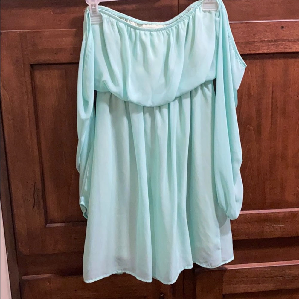 Off the shoulder dress